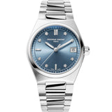 Frederique Constant Highlife Quartz Watch w Baby Blue Dial