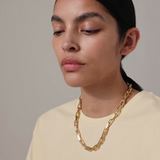 Jenny Bird Loire Necklace in High polish Gold