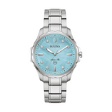 Bulova Marine Star Watch with Blue Mother of Pearl Dial