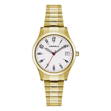 Caravelle Traditional Watch with Expansion Strap