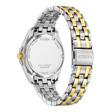 Citizen Peyten Two-Tone Eco-Drive Watch with White Dial