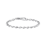 Thomas Sabo Blackened Sterling Silver 19.5cm Curb Link Bracelet