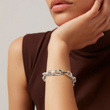 Jenny Bird Loire Bracelet in Rhodium