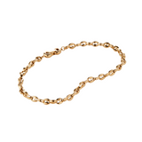 Jenny Bird Dhani Anklet in High Polish Gold