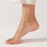 Jenny Bird Zoe Anklet in High Polish Gold