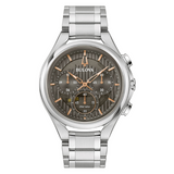 Bulova Curv Watch with Grey Dial
