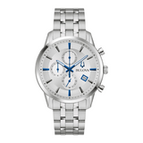 Bulova Sutton Silver Tone Watch