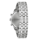 Bulova Sutton Silver Tone Watch