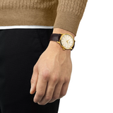 Tissot Classic Dream Watch with Brown Leather Strap