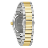 Bulova Super Seville Two-Tone Watch with Black Dial