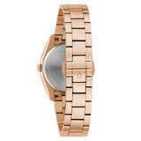 Bulova Surveyor Rose Gold Watch with Diamond Accents