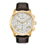 Bulova Wilton Watch with Leather Strap