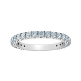 14K White Gold .75ctw Lab Grown Diamond Band