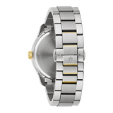 Bulova Wilton Two-Tone Watch with Silver-White Dial