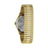 Caravelle Traditional Gold-Tone Expansion Strap Watch