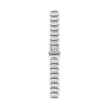 Tissot Flamingo Stainless steel Watch with Black Mother of Pearl Dial
