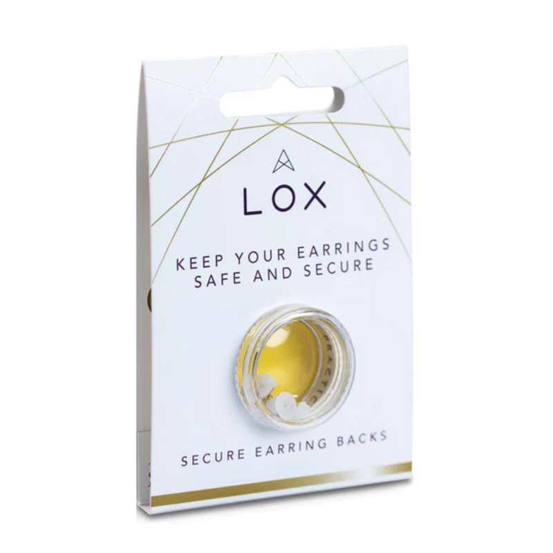 Lox Secure Earring Backs - 2 Pairs