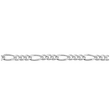 Sterling Silver 20" Figaro Chain