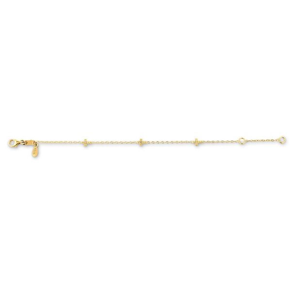 10K Yellow Gold Adjustable Baby Bracelet
