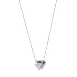 Jenny Bird Rio Pendant Necklace in High Polish Silver