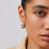 Jenny Bird Estelle Earrings in High Polish Gold