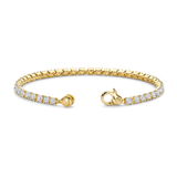 TI SENTO White Cubic Zirconia Tennis Bracelet