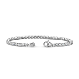TI SENTO White Cubic Zirconia Tennis Bracelet
