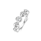 TI SENTO Cubic Zirconia Chain Ring