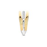 TI SENTO Triple Band Cubic Zirconia Ring
