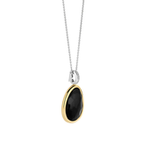 TI SENTO Bezel Oblong Pendant Necklace