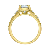 Taylor Inspired — 14K Yellow Gold 2.17ctw Lab Cushion Diamond Ring