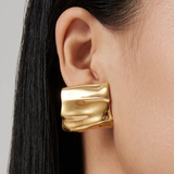 Jenny Bird Sundra Earrings in High Polish Gold