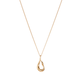 Jenny Bird Mini Erget Pendant Necklace in High Polish Gold