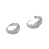 Dean Davidson Margaux CZ Pave Huggie Hoops