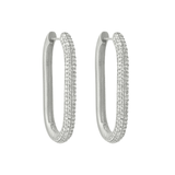 Dean Davidson Juliette CZ Pave Hinged Hoops