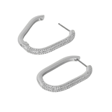Dean Davidson Juliette CZ Pave Hinged Hoops