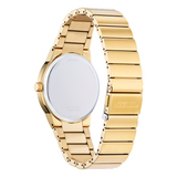 Citizen Eco-Drive Gold Tone Watch with Black Dial