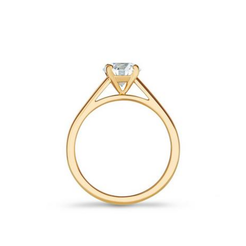 Forevermark 14K Yellow Gold .51ctw Diamond Solitaire Ring