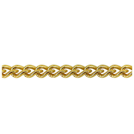 Sterling Silver 14K Yellow Gold Filled 20" Curb Chain