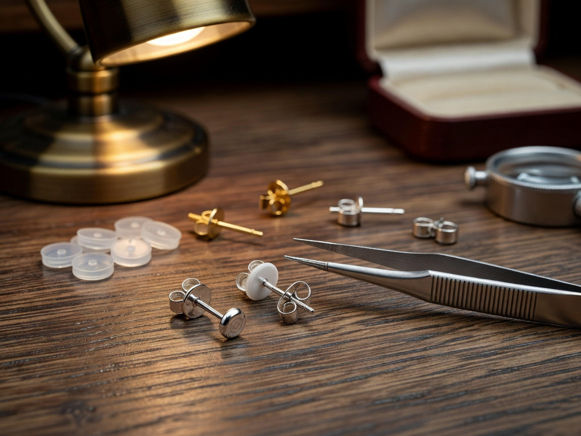 Don't Pull Too Hard! Your Guide to Earring Back Types and How to Remove Them