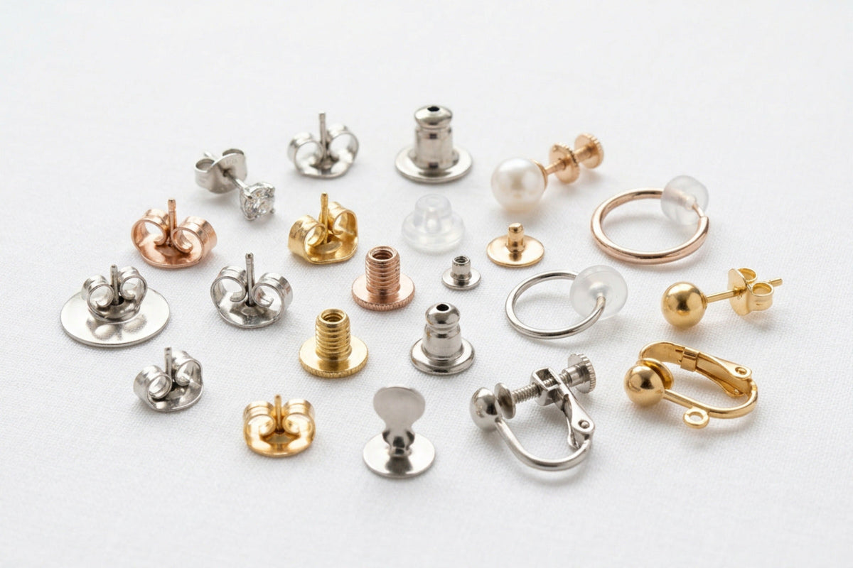 Meet the Backing Band: A Guide to Earring Back Names and Stud Styles