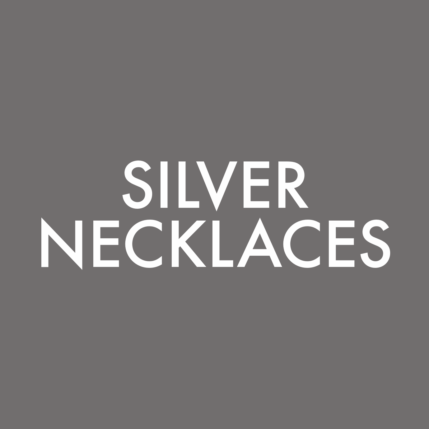 Silver Necklaces