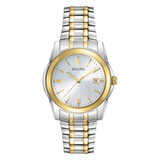 Bulova Classic Quartz Two Tone Watch