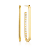 Sif Jakobs Sterling Silver 18K Yellow Gold Plated Grande Capizzi Earrings
