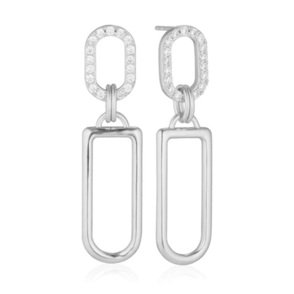 Sif Jakobs Sterling Silver Lungo Capizzi Earrings