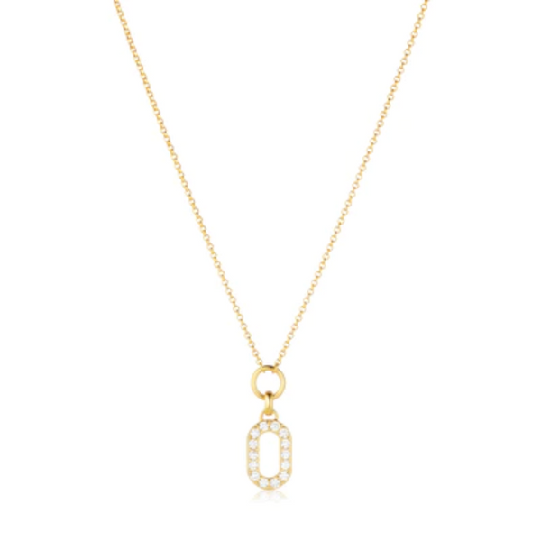 Sif Jakobs Sterling Silver 18K Yellow Gold Plated Capizzi Piccolo Necklace