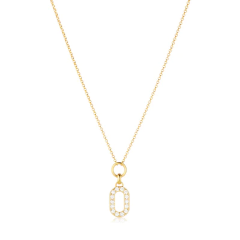 Sif Jakobs Sterling Silver 18K Yellow Gold Plated Capizzi Piccolo Necklace