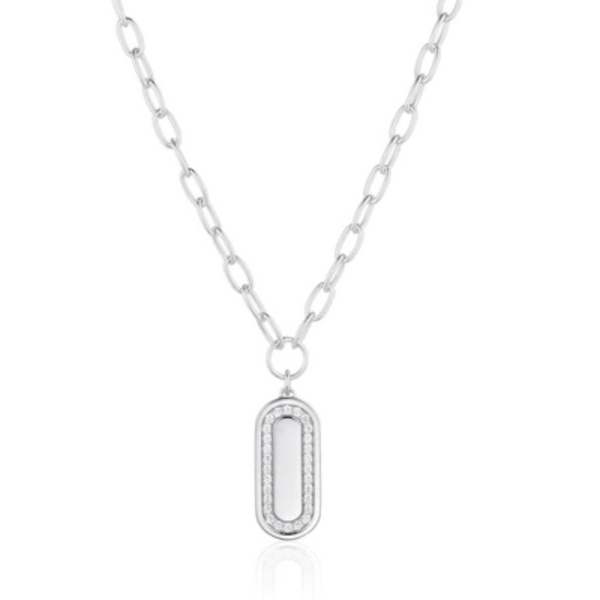 Sif Jakobs Sterling Silver Capizzi Grande Necklace