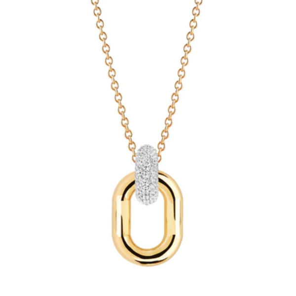 Sif Jakobs 18K Yellow Gold Plated Capri Due Necklace