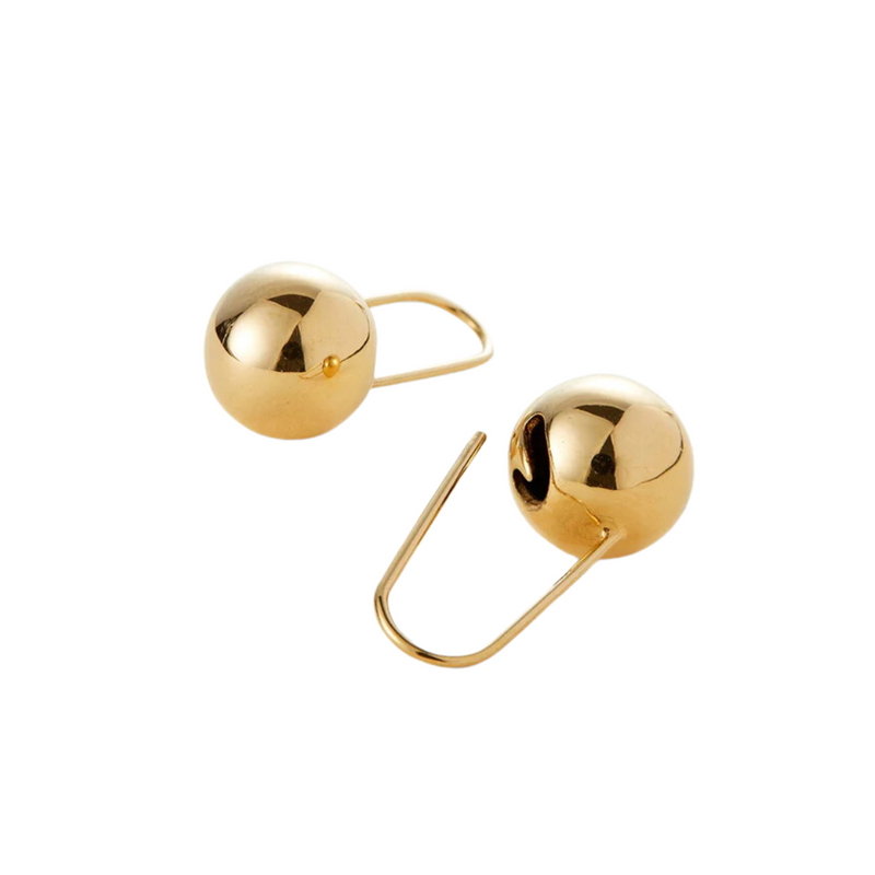 Jenny Bird Celeste Earrings in High Polish Gold